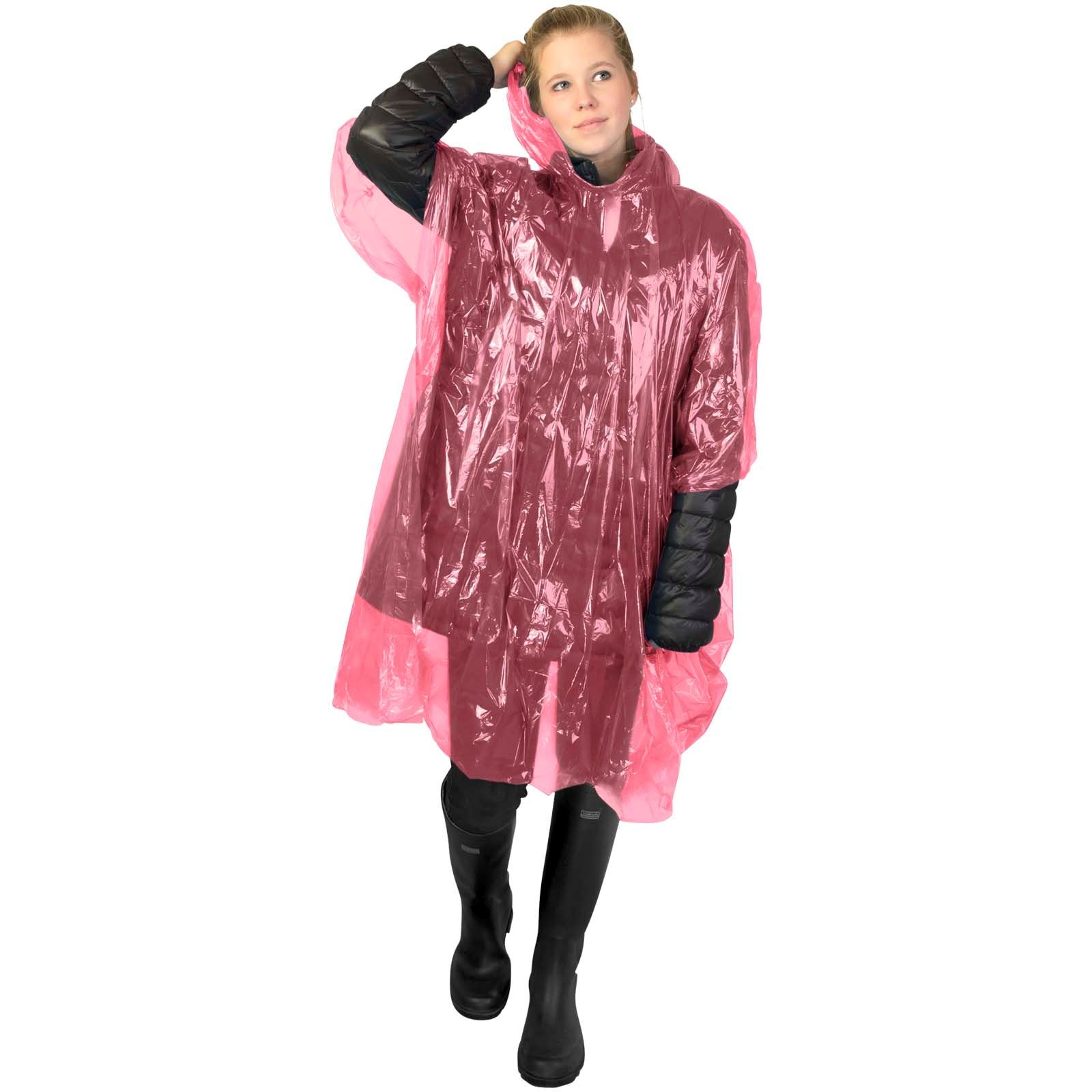 Poncho jetable pour la pluie avec pochette de rangement Ziva 30