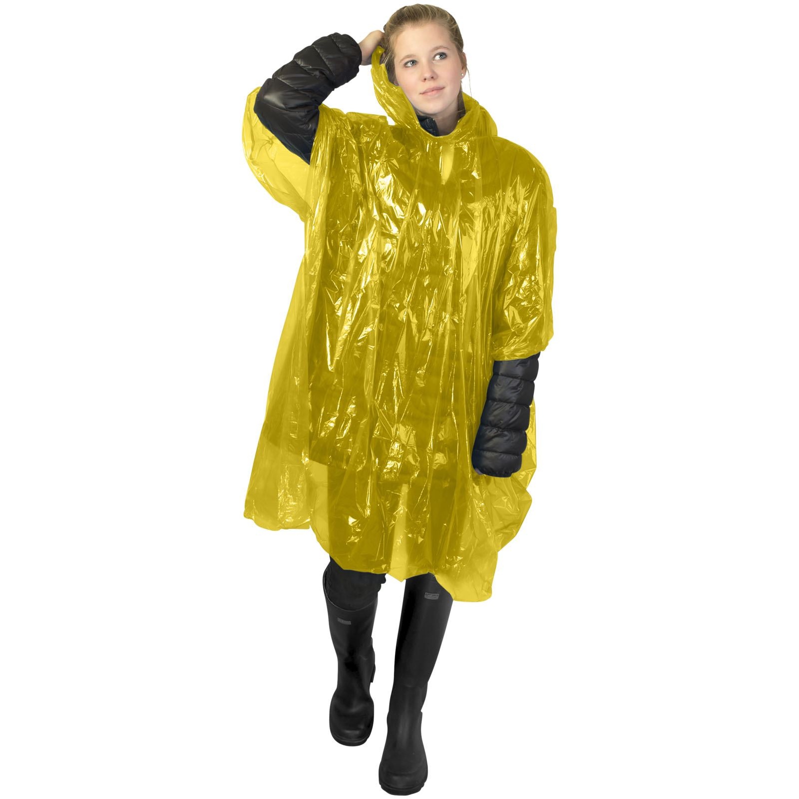 Poncho jetable pour la pluie avec pochette de rangement Ziva 33