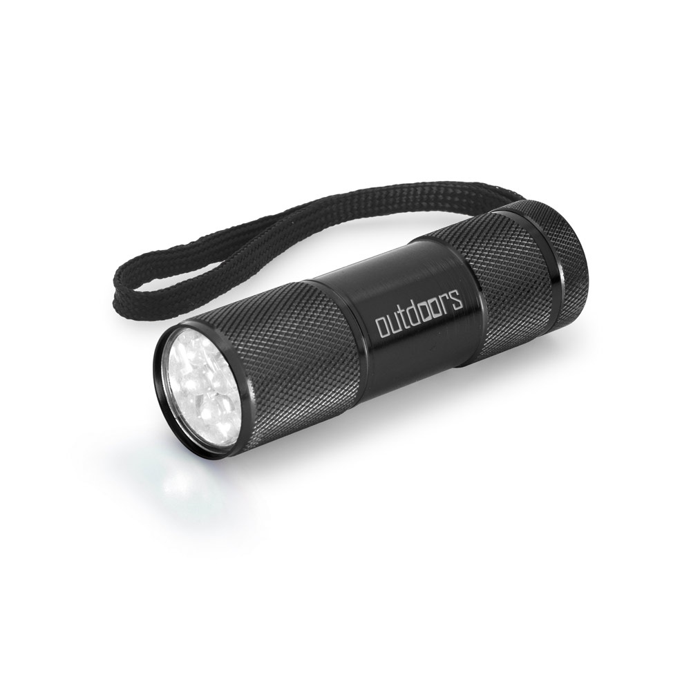 FLASHY. Lampe de poche en aluminium avec 9 LED 6
