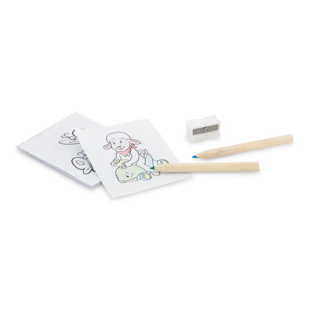 ANIM. Set de coloriage dans une boîte carton 3