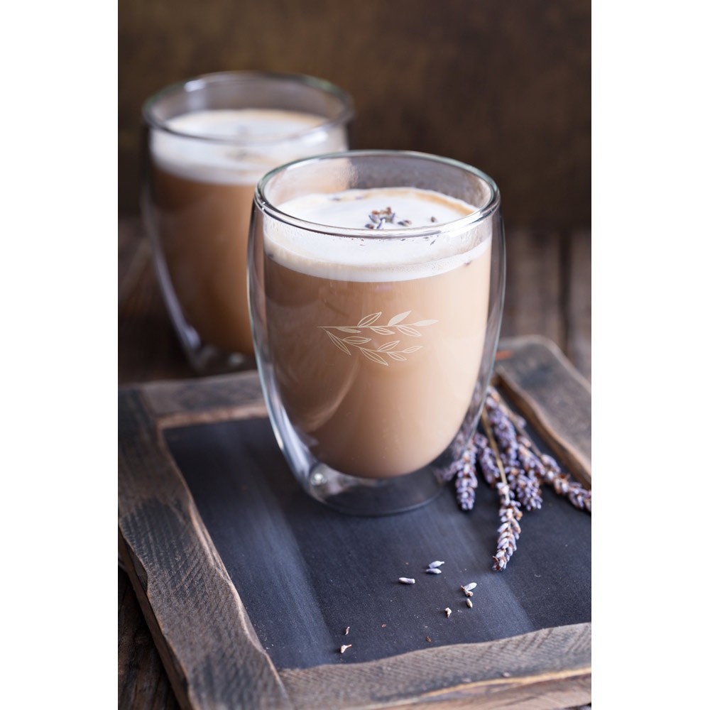 MACHIATO DUO. Set de 2 tasses en verre borosilicaté 4