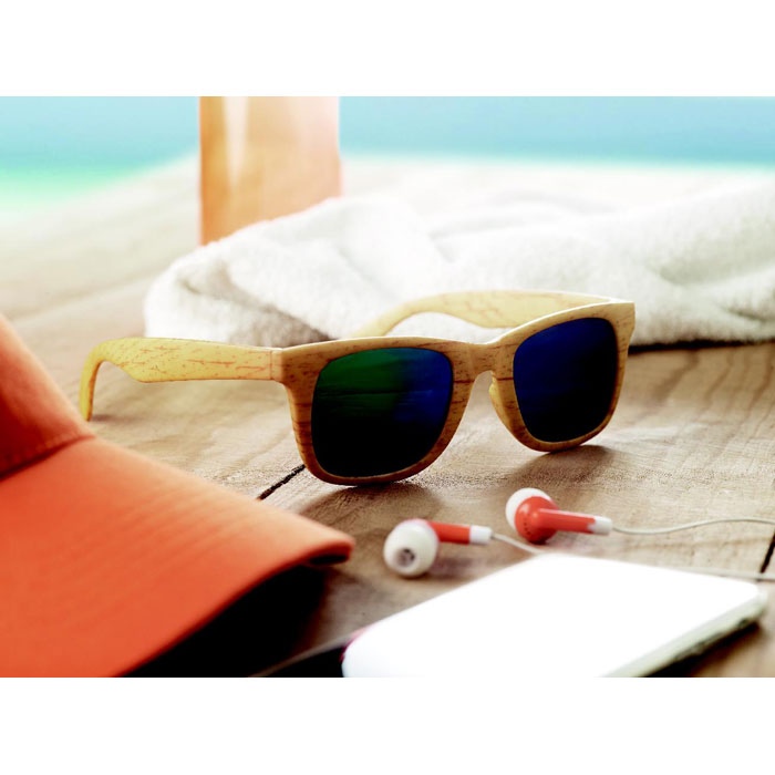 Lunettes monture effet bois - WOODIE 4
