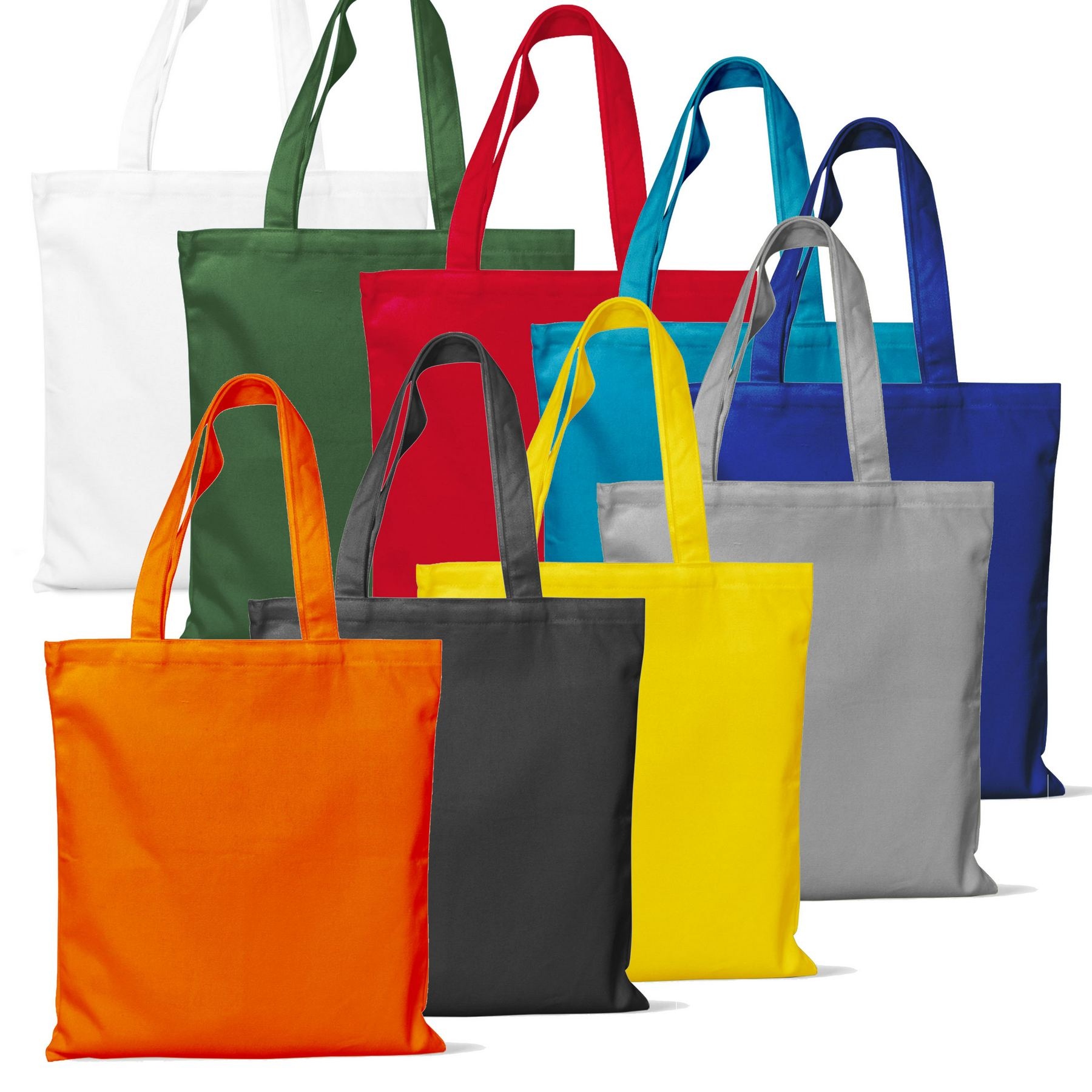 Tote bag publicitaire  longues anses en coton biologique