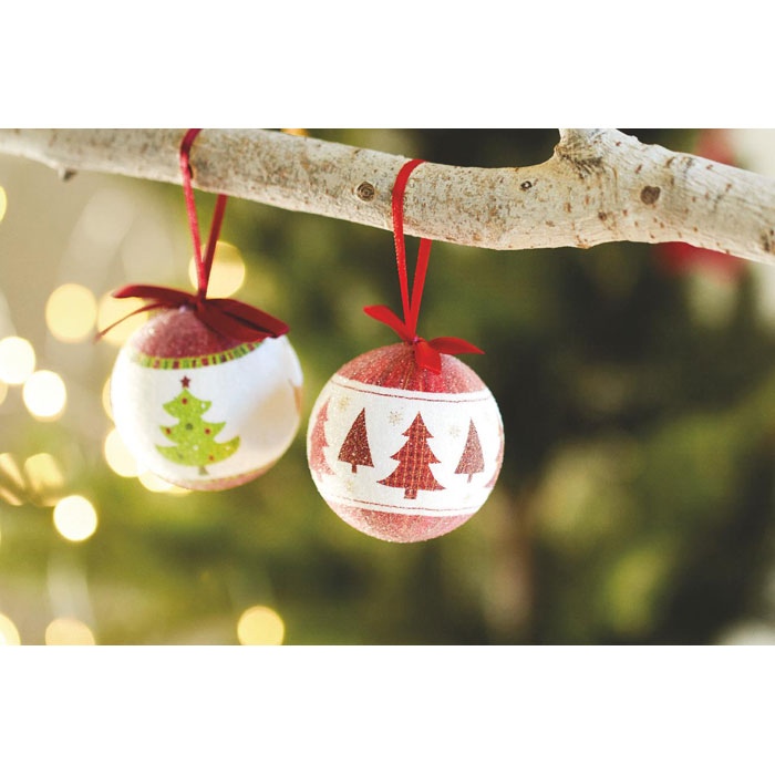 Boule de Noël et boîte. - SNOWY 5