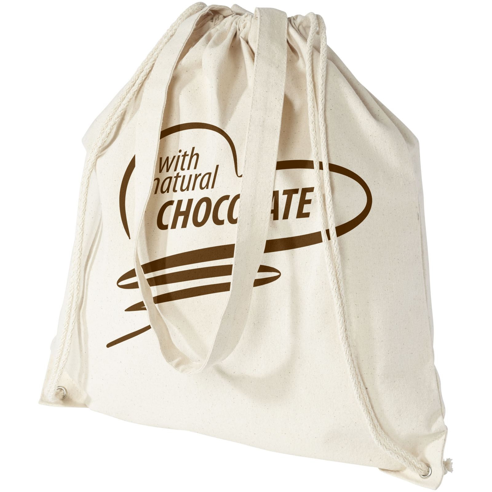 Sac à dos en coton 240 g/m² avec cordon de serrage Eliza 6L 17