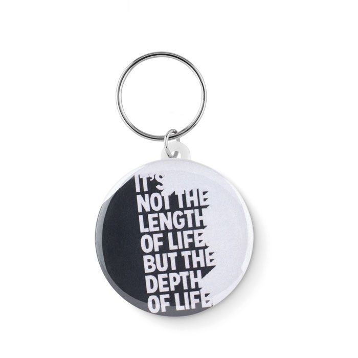 Porte-clés en métal insert papi - PIN KEY 4