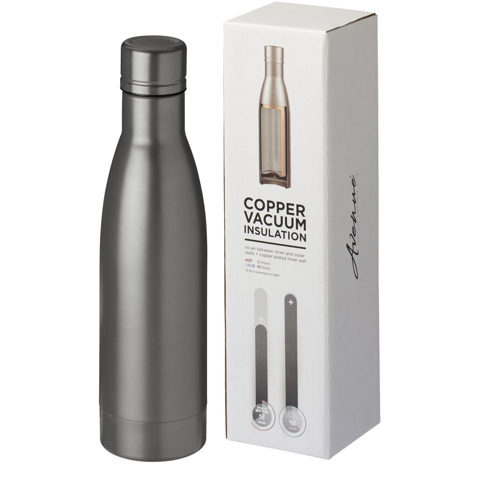 Bouteille isotherme Vasa sous vide avec couche de cuivre de 500 ml 10