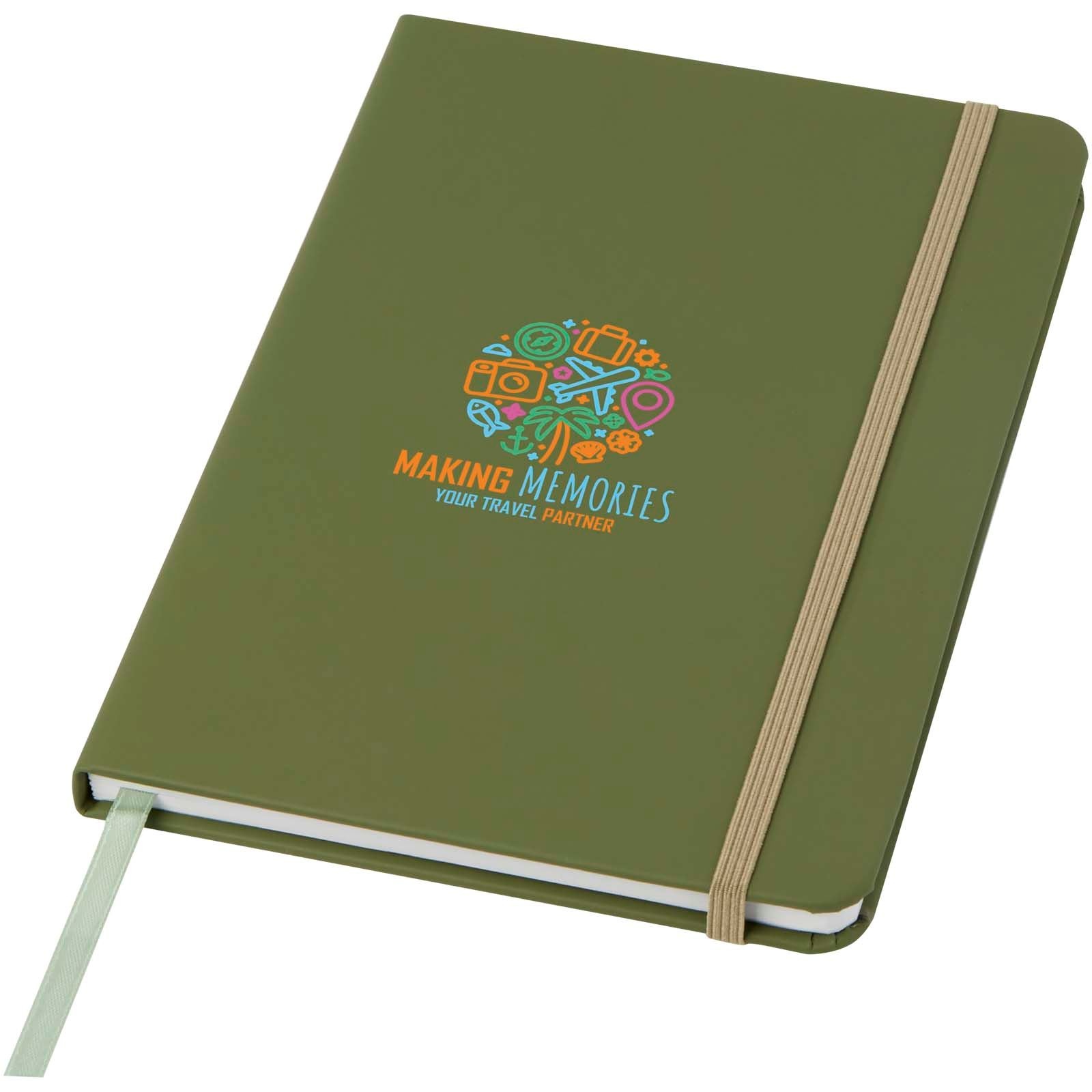 Carnet de notes A5 Spectrum avec pages blanches 16