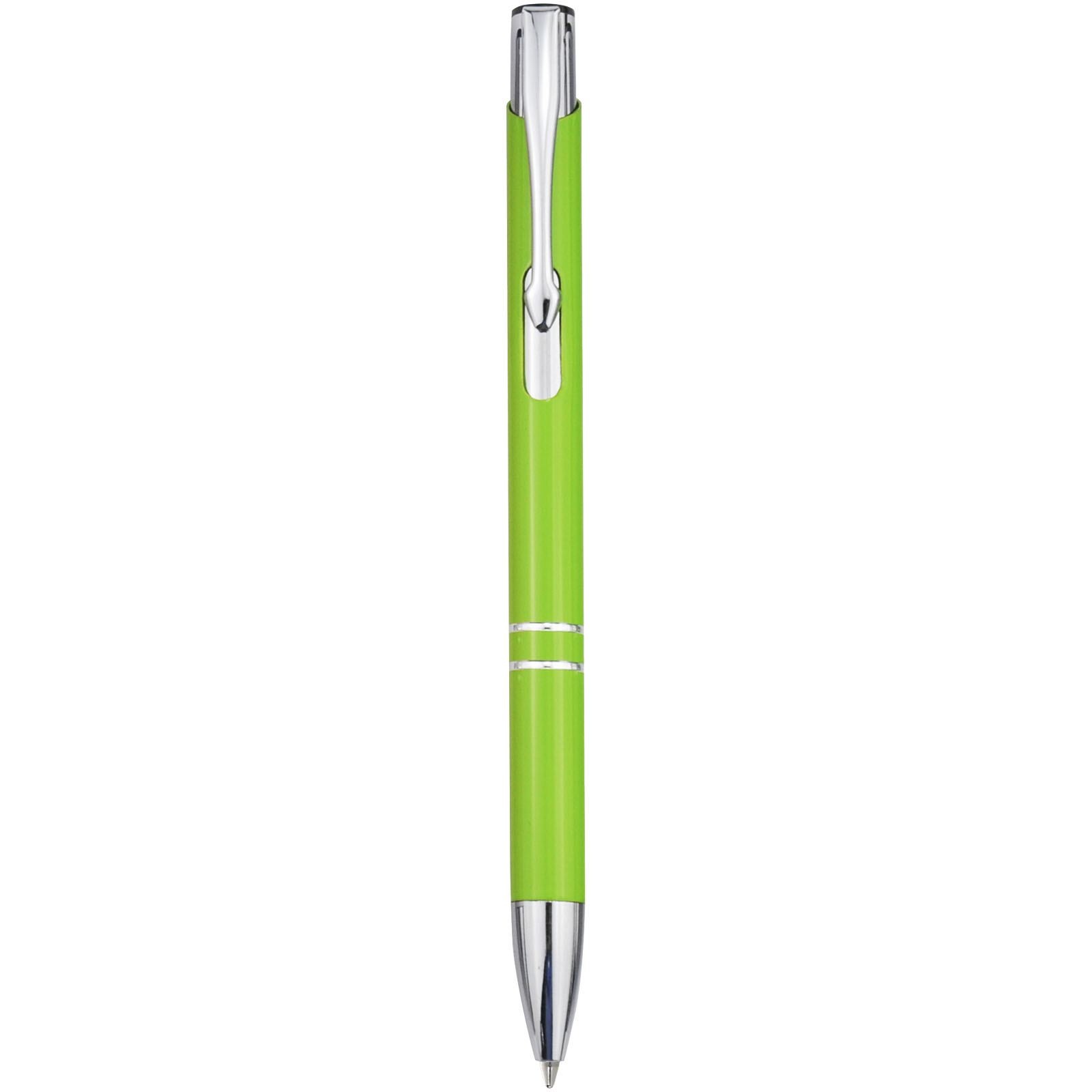 Stylo bille rétractable en aluminium Moneta (encre bleue) 14