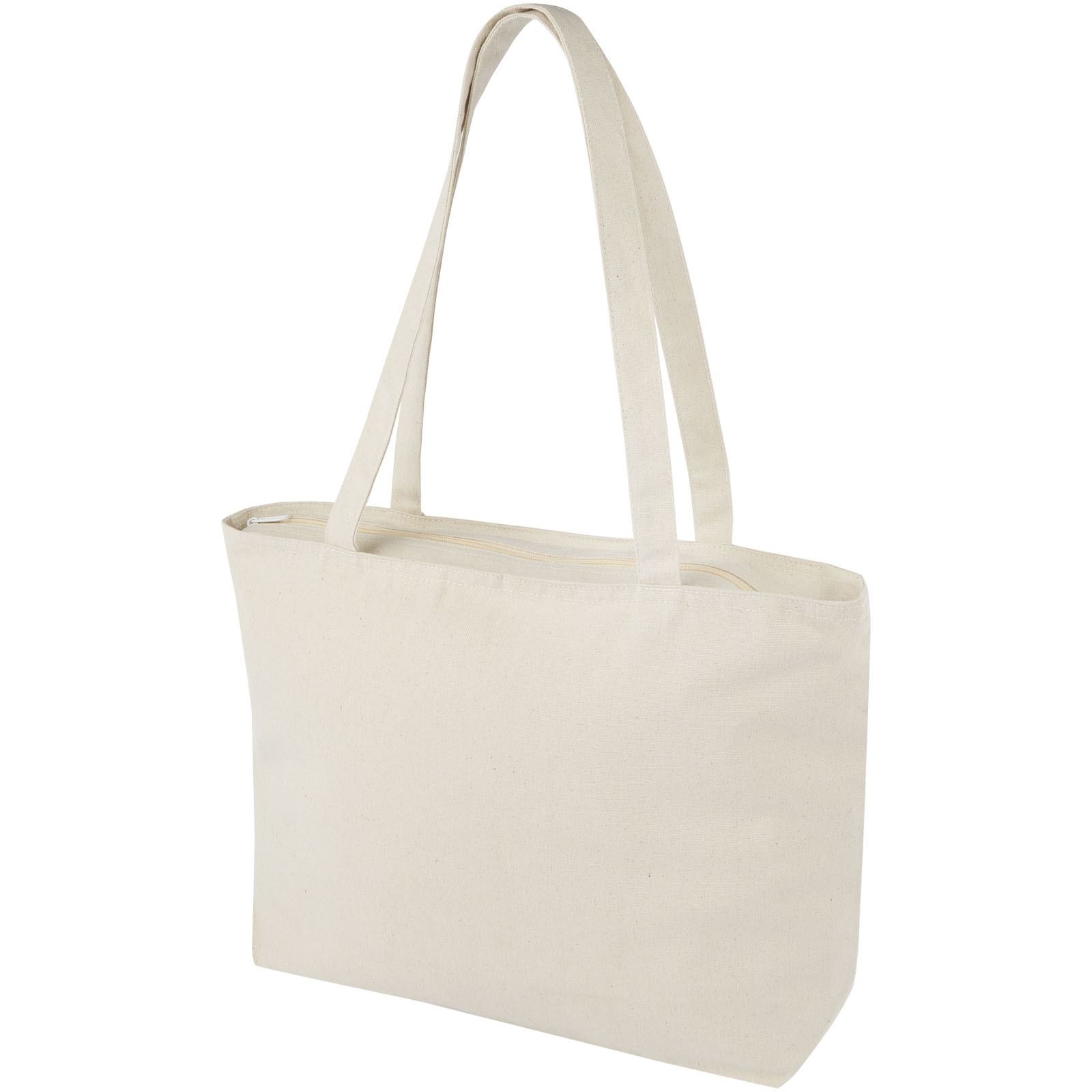 Sac shopping zippé coton 320 g/m² Ningbo 15L 2