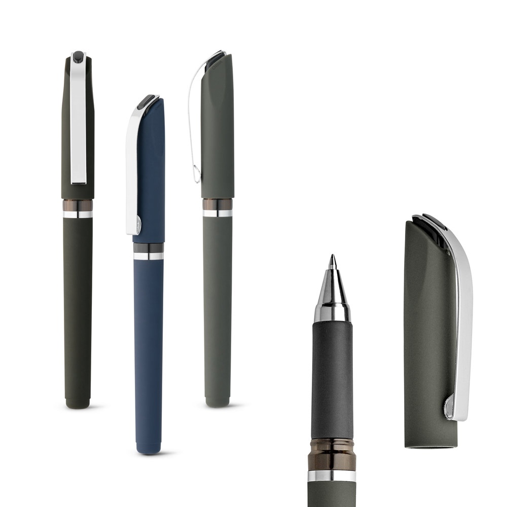 BOLT. Stylo à bille ABS avec clip métallique