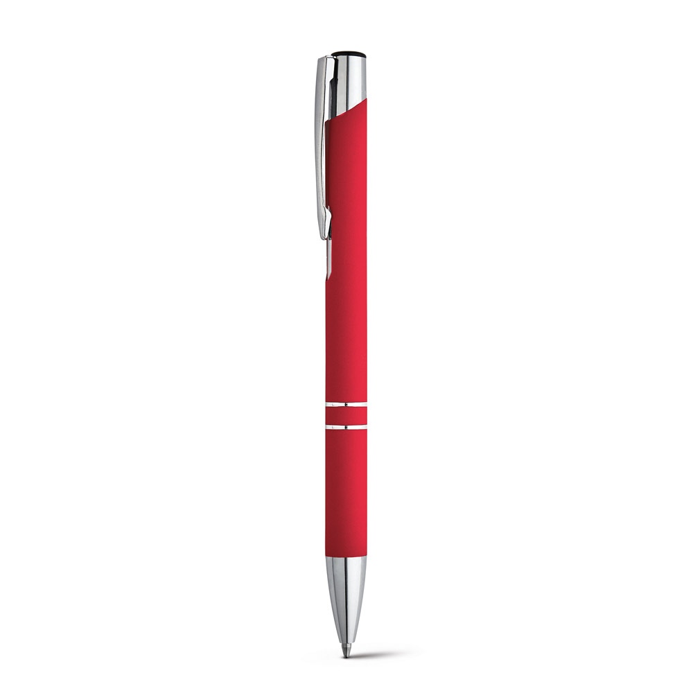 BETA SOFT. Stylo en aluminium avec finition en caoutchouc 4