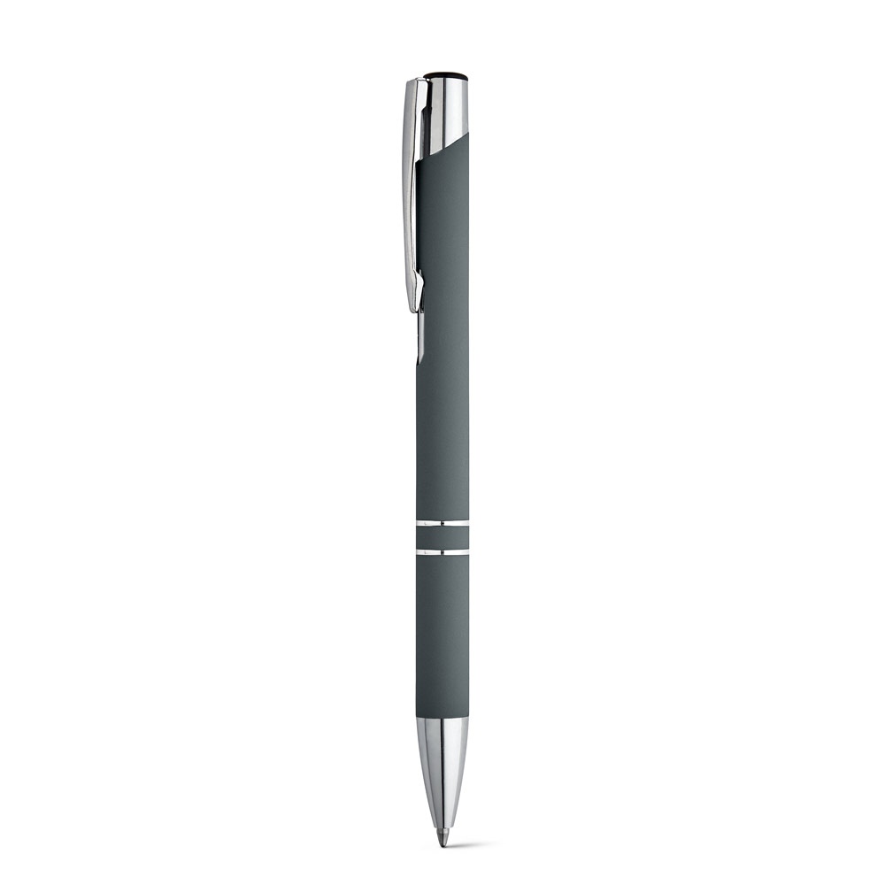 BETA SOFT. Stylo en aluminium avec finition en caoutchouc 8