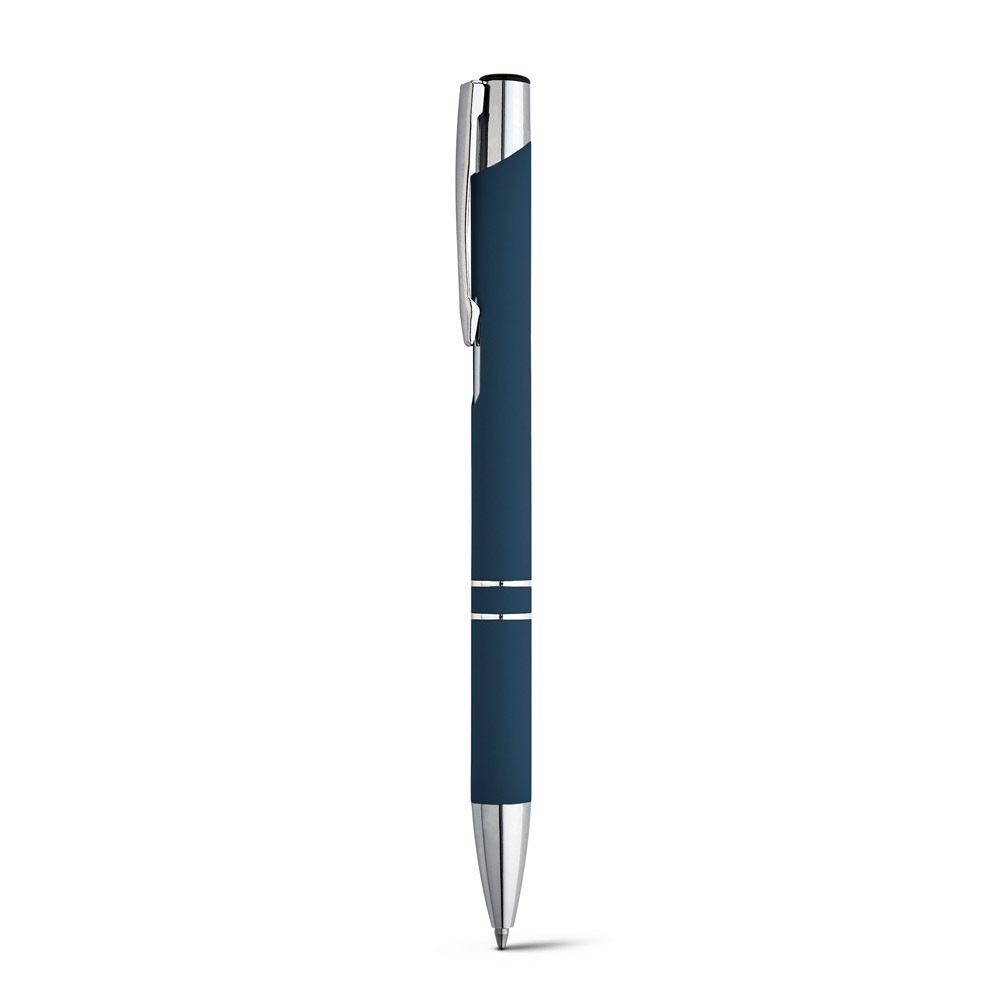 BETA SOFT. Stylo en aluminium avec finition en caoutchouc 3