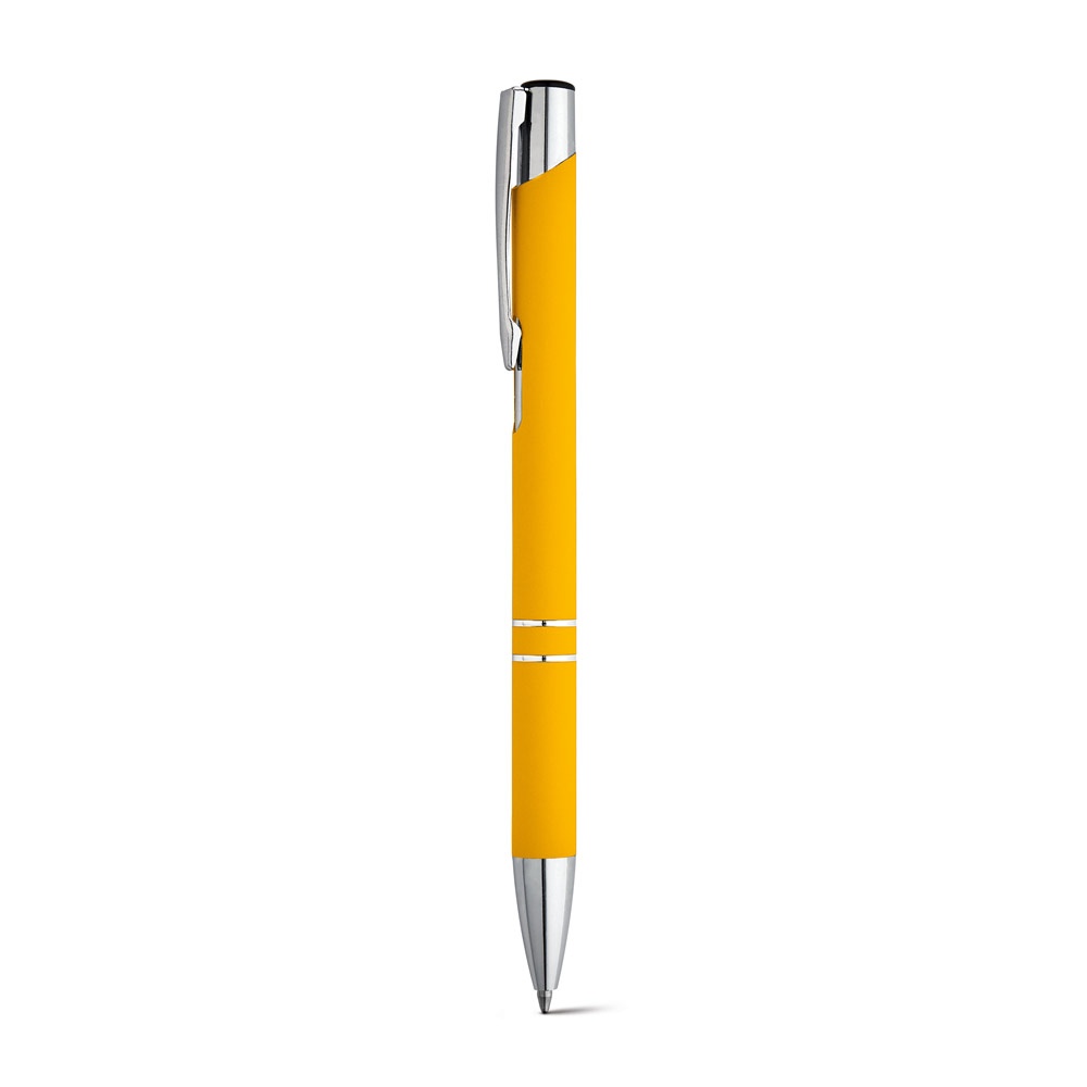 BETA SOFT. Stylo en aluminium avec finition en caoutchouc 6