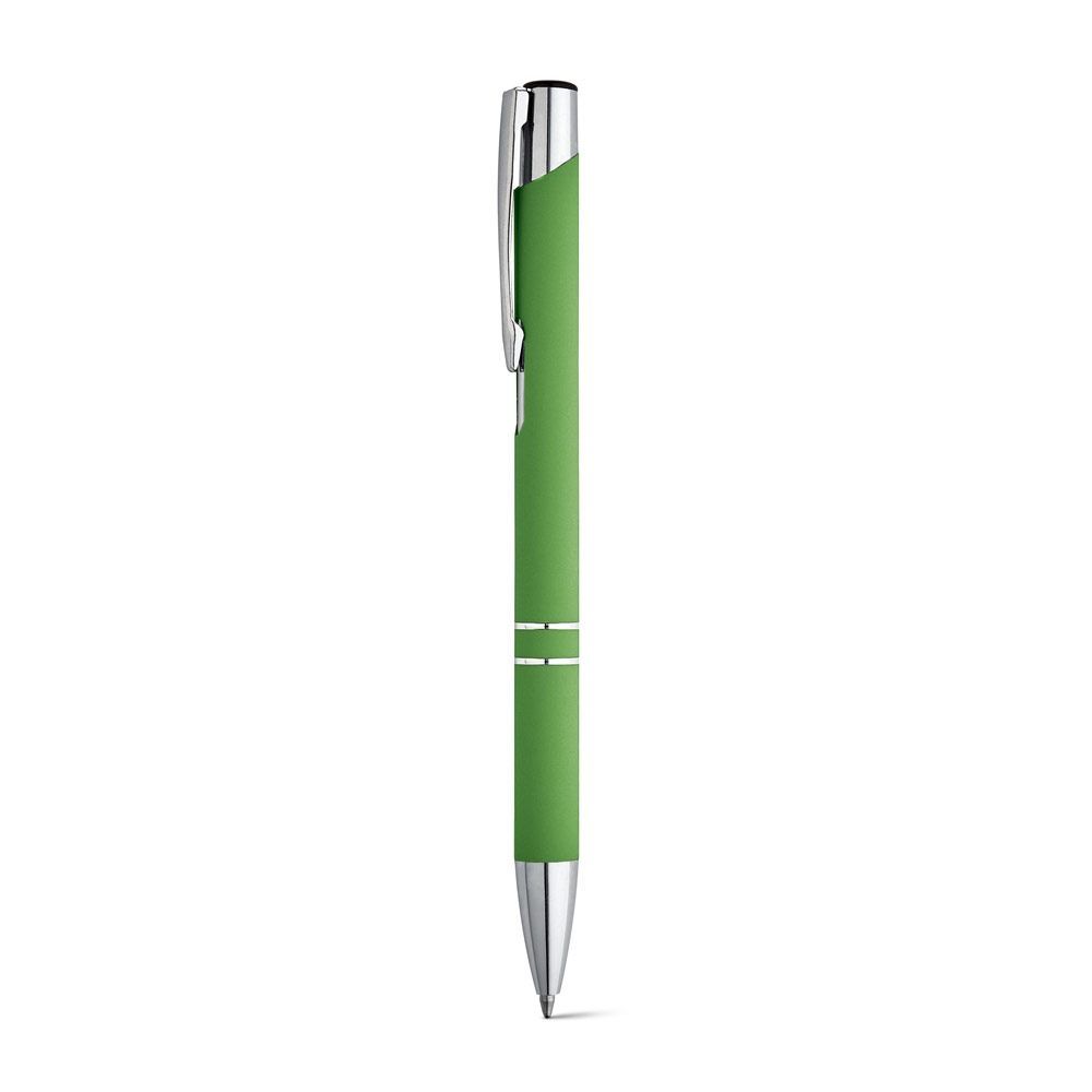 BETA SOFT. Stylo en aluminium avec finition en caoutchouc 9