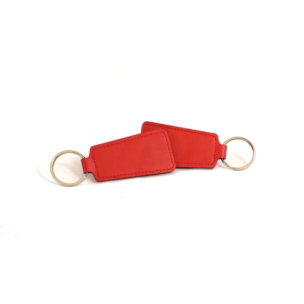 Porte-clé trapèze en PU 4