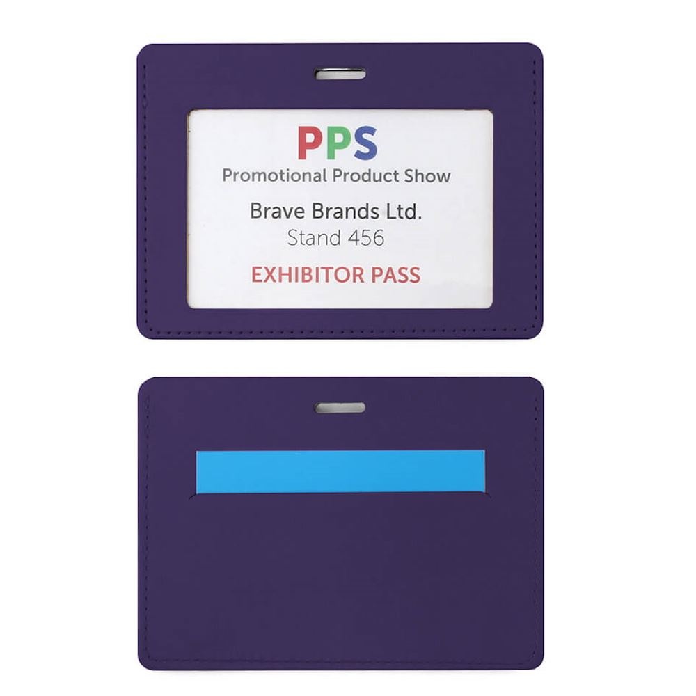 Porte-badge en PU 3