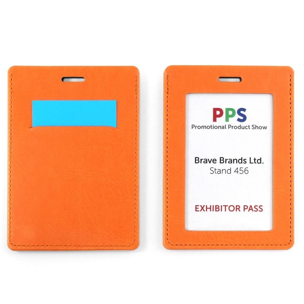 Porte-badge en PU 2
