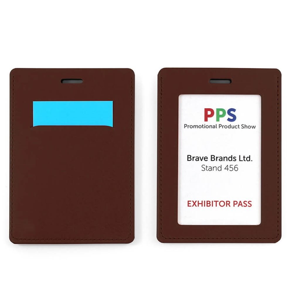 Porte-badge en PU 3