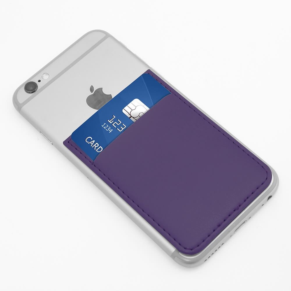 Porte-carte adhésif en PU 2