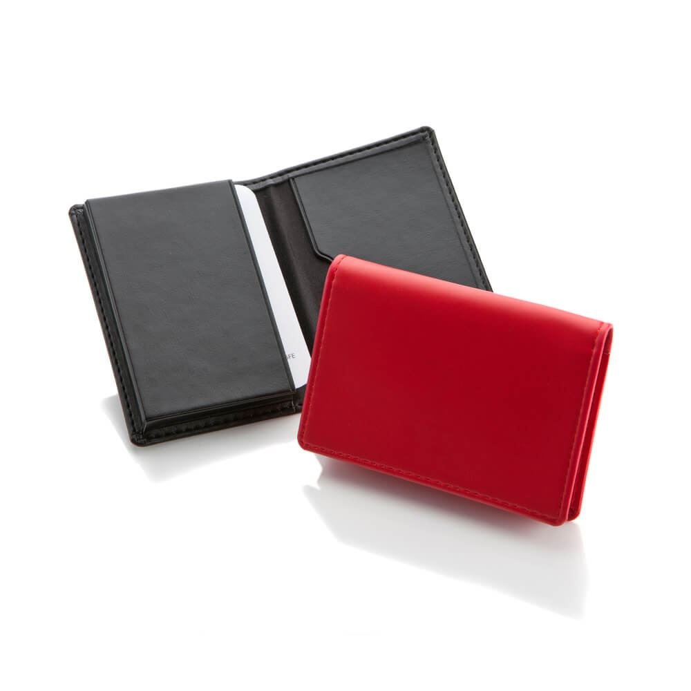 Porte-cartes avec soufflet en PU