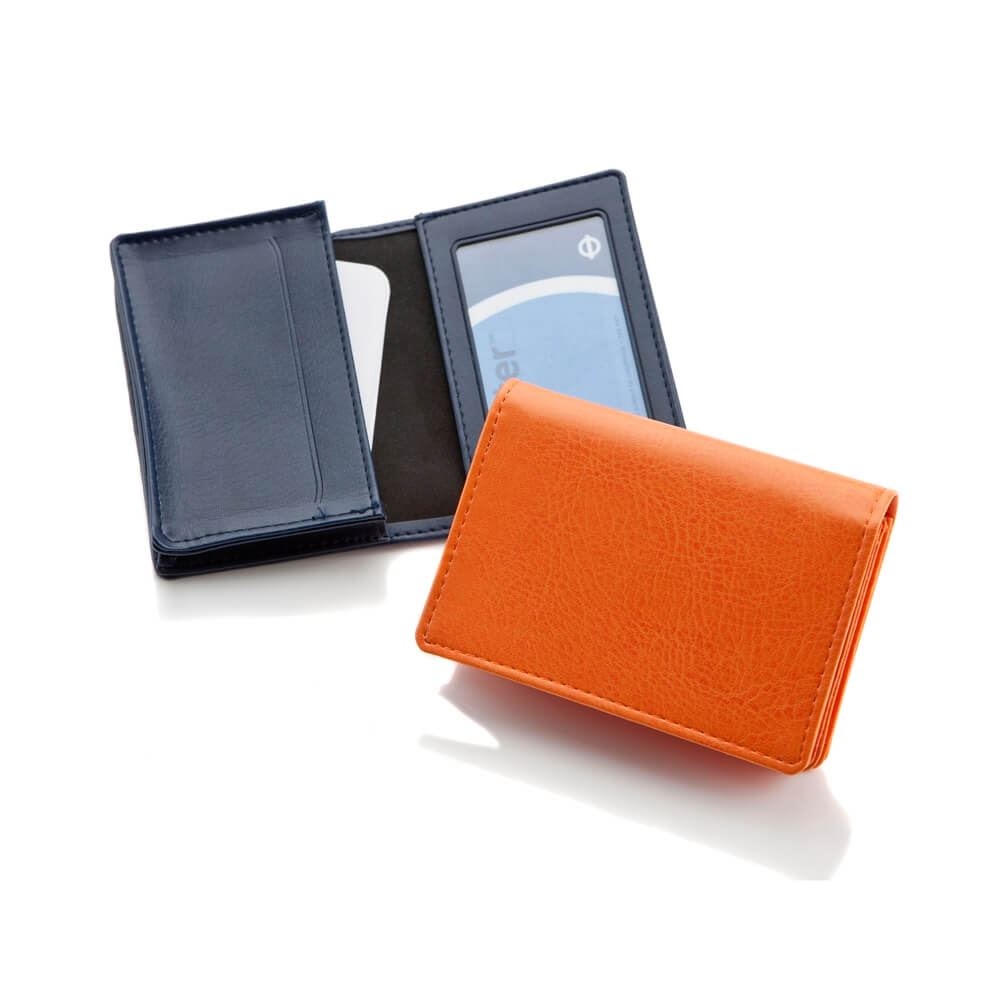 Porte-cartes avec soufflet en PU