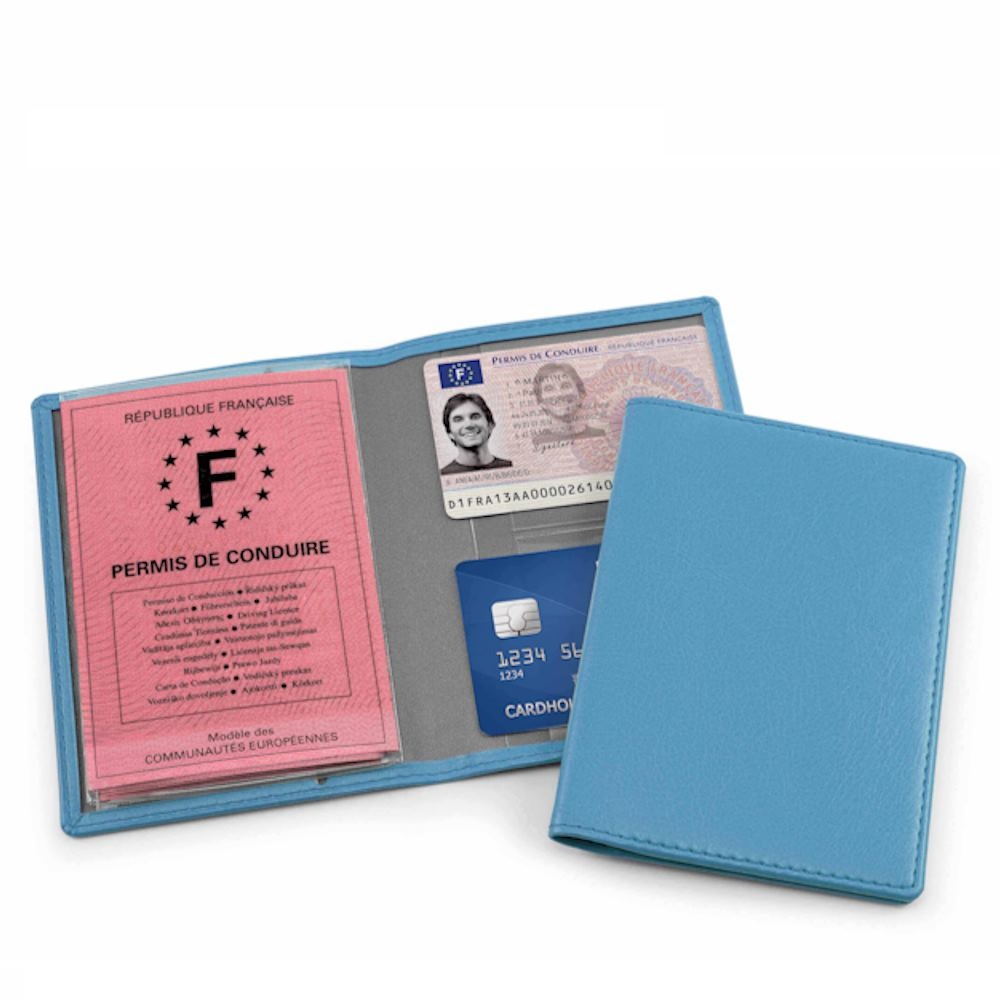 Protège carte grise en PU
