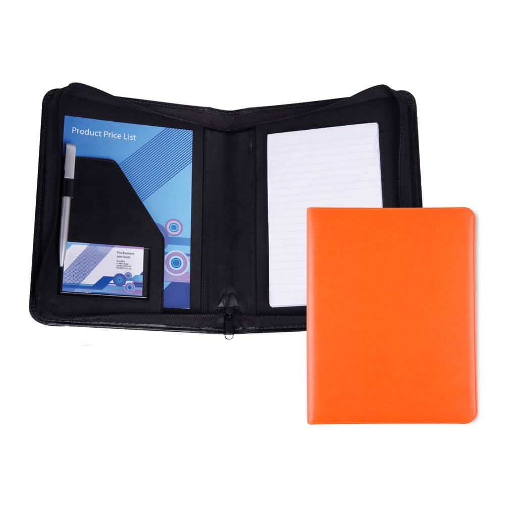 Conférencier zippé A5 en PU 3