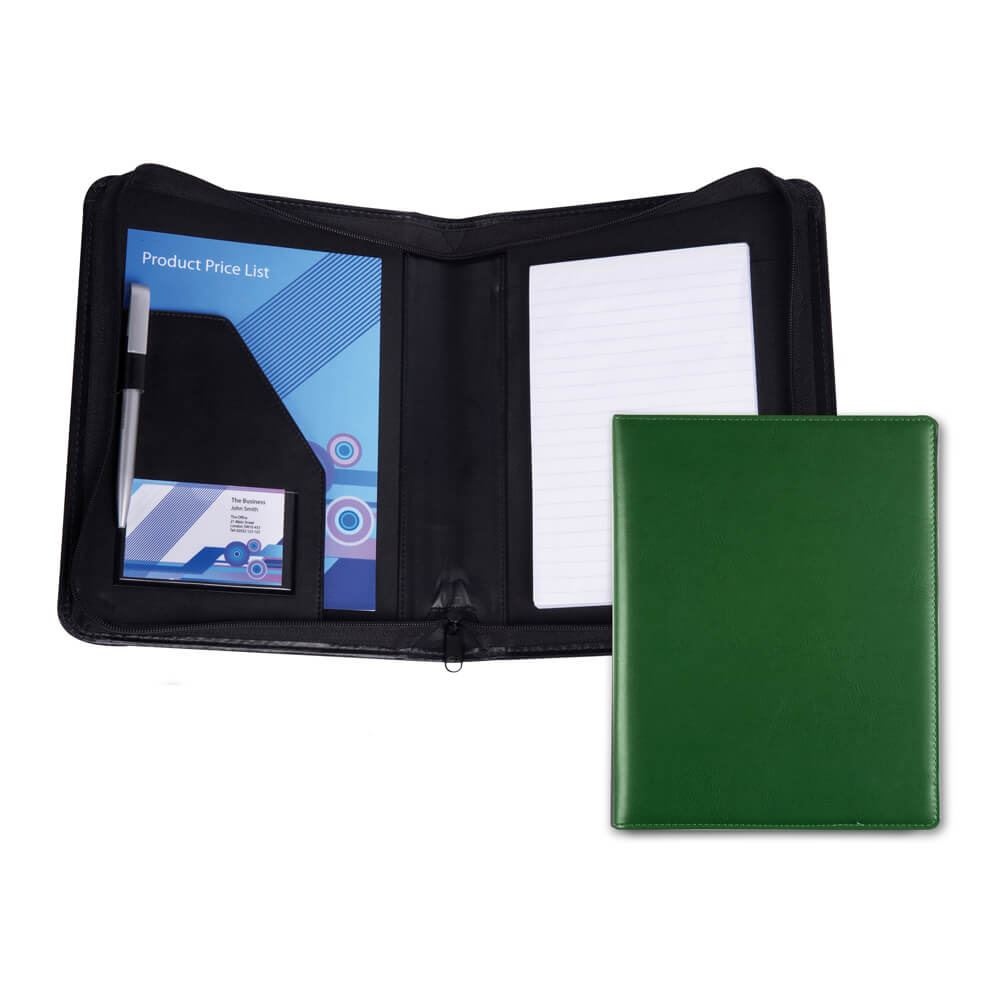 Conférencier zippé A5 en PU 4