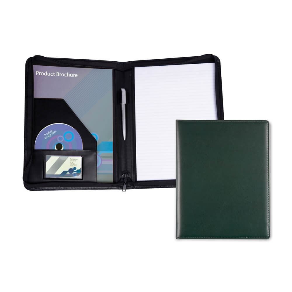 Conférencier zippé A4 en PU 3