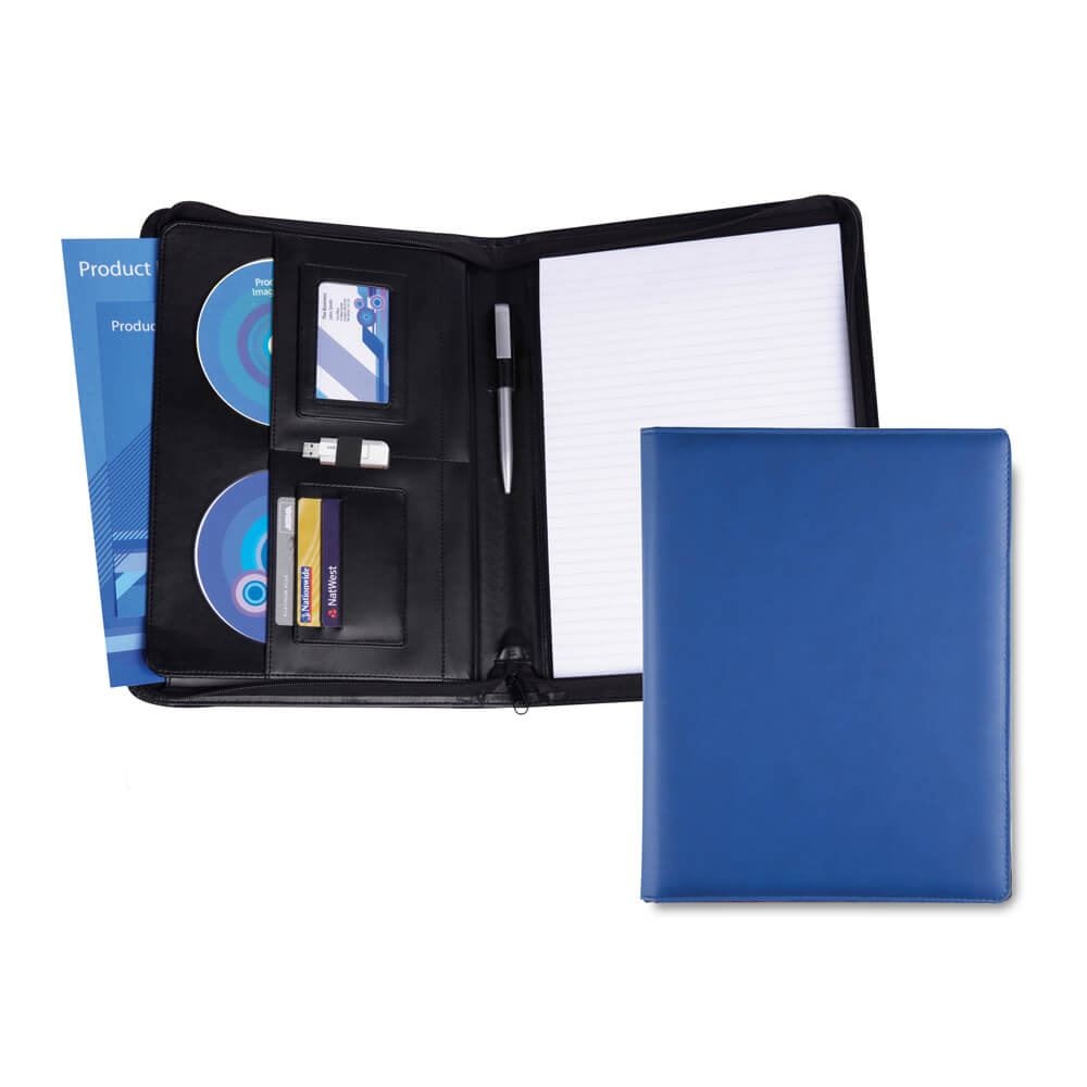 Conférencier zippé A4 en PU 3
