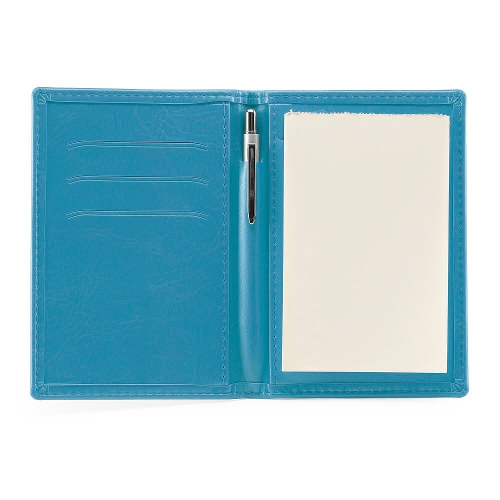 Protège calepin avec stylo en PU 3