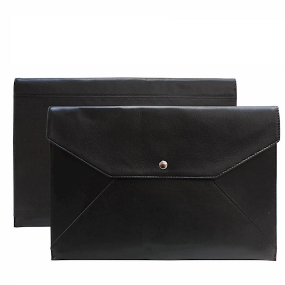 Porte document ou tablette façon enveloppe en cuir Nappa Sandringham 2