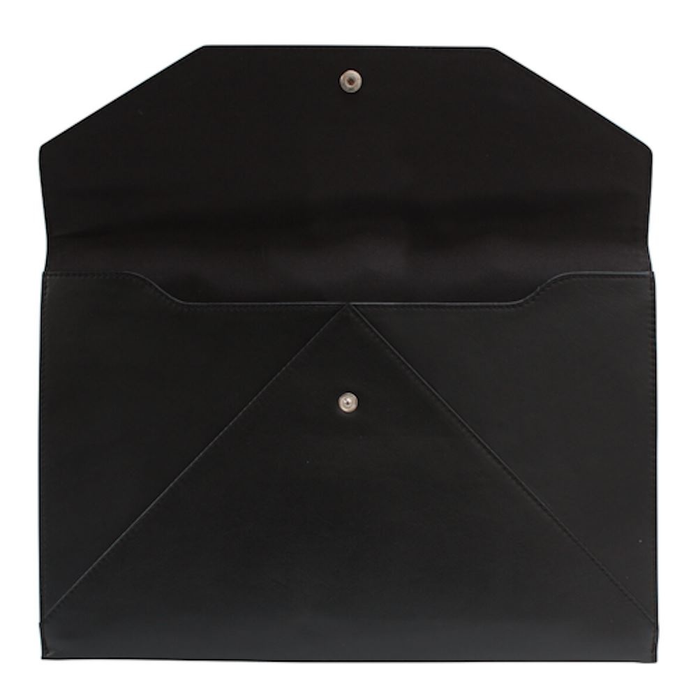 Porte document ou tablette façon enveloppe en cuir Nappa Sandringham 3