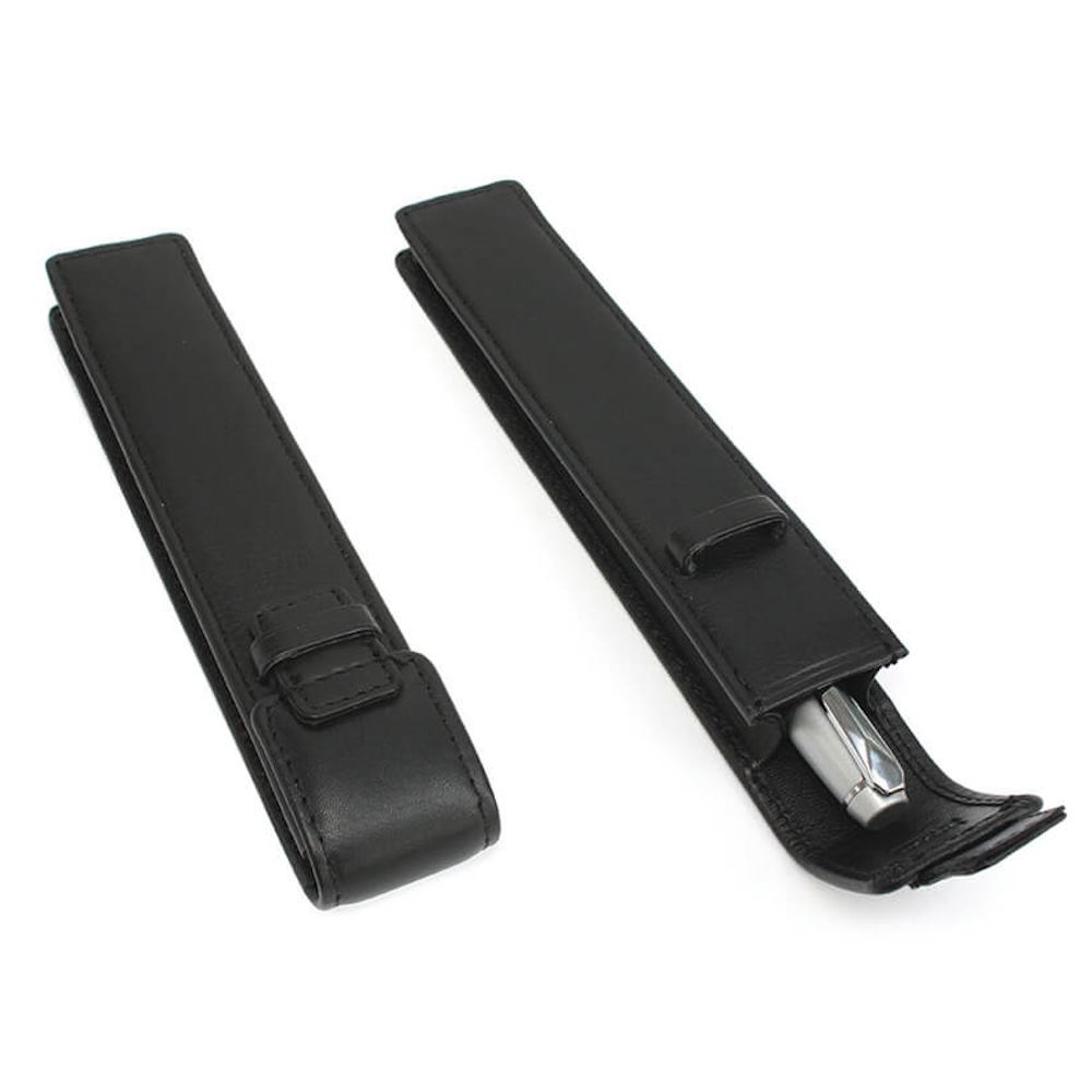 Etui à stylo en cuir Nappa Sandringham