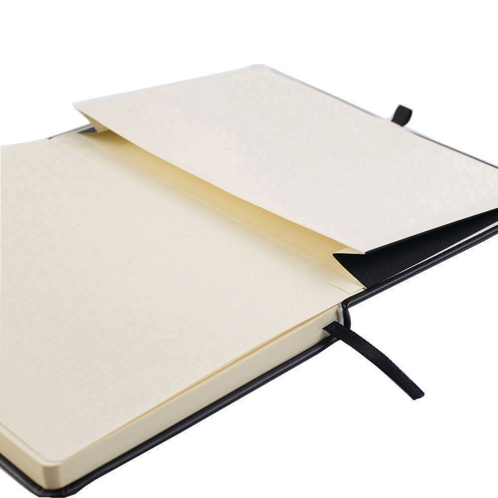 Carnet de notes A5 avec élastique et passant de stylo en PU Houghton 3