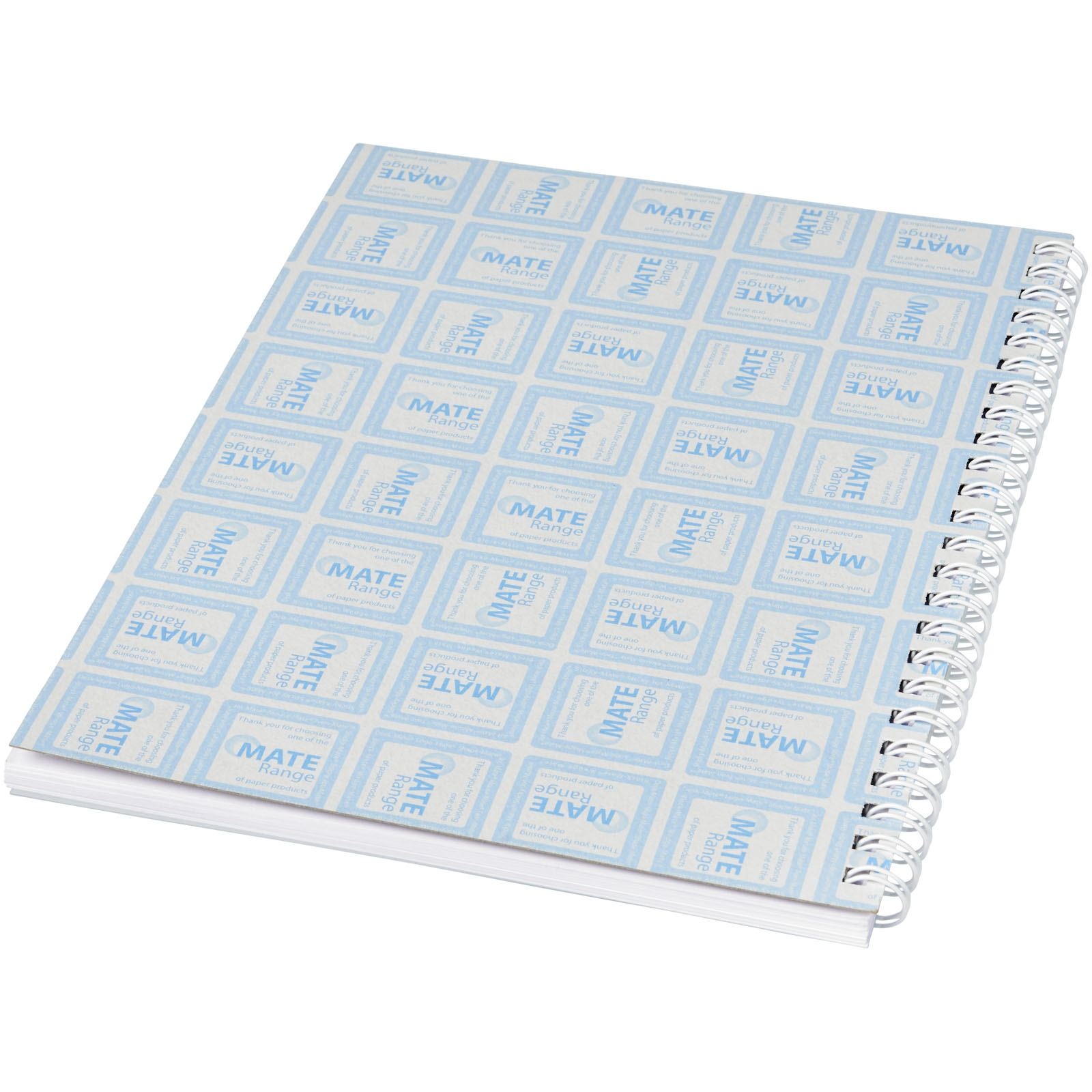Cahier Desk-Mate® A5 à spirales avec couverture polypropylène 6