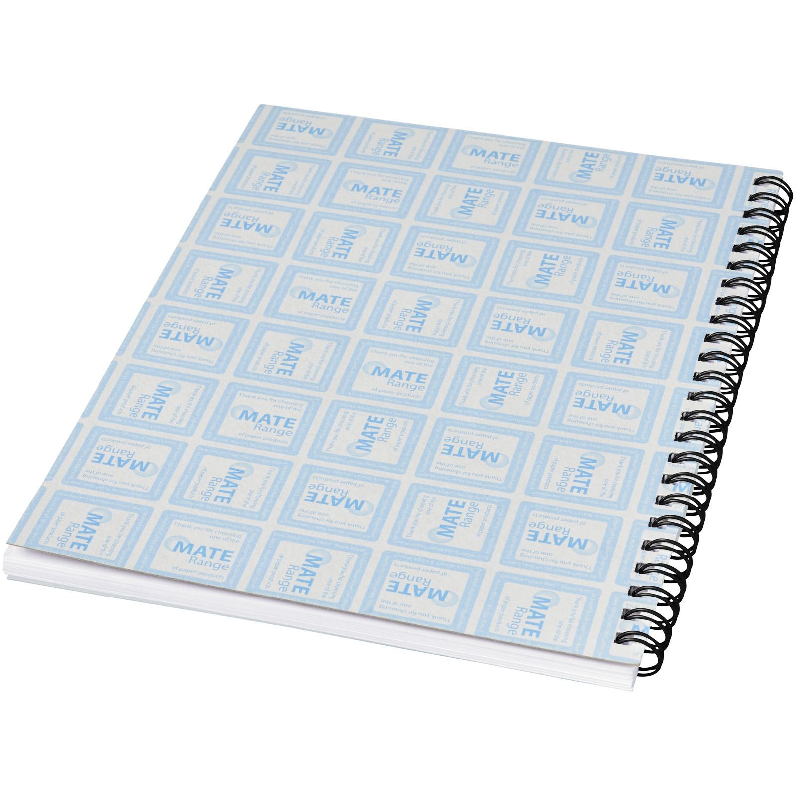 Cahier Desk-Mate® A5 à spirales avec couverture polypropylène 7