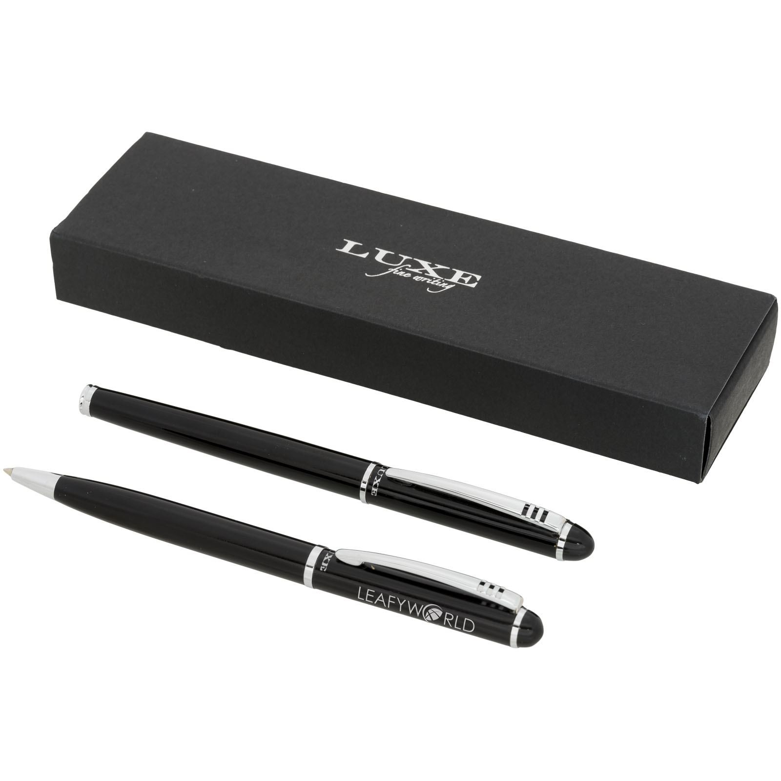 Parure Stylo bille et roller Andante (encre noire) 4