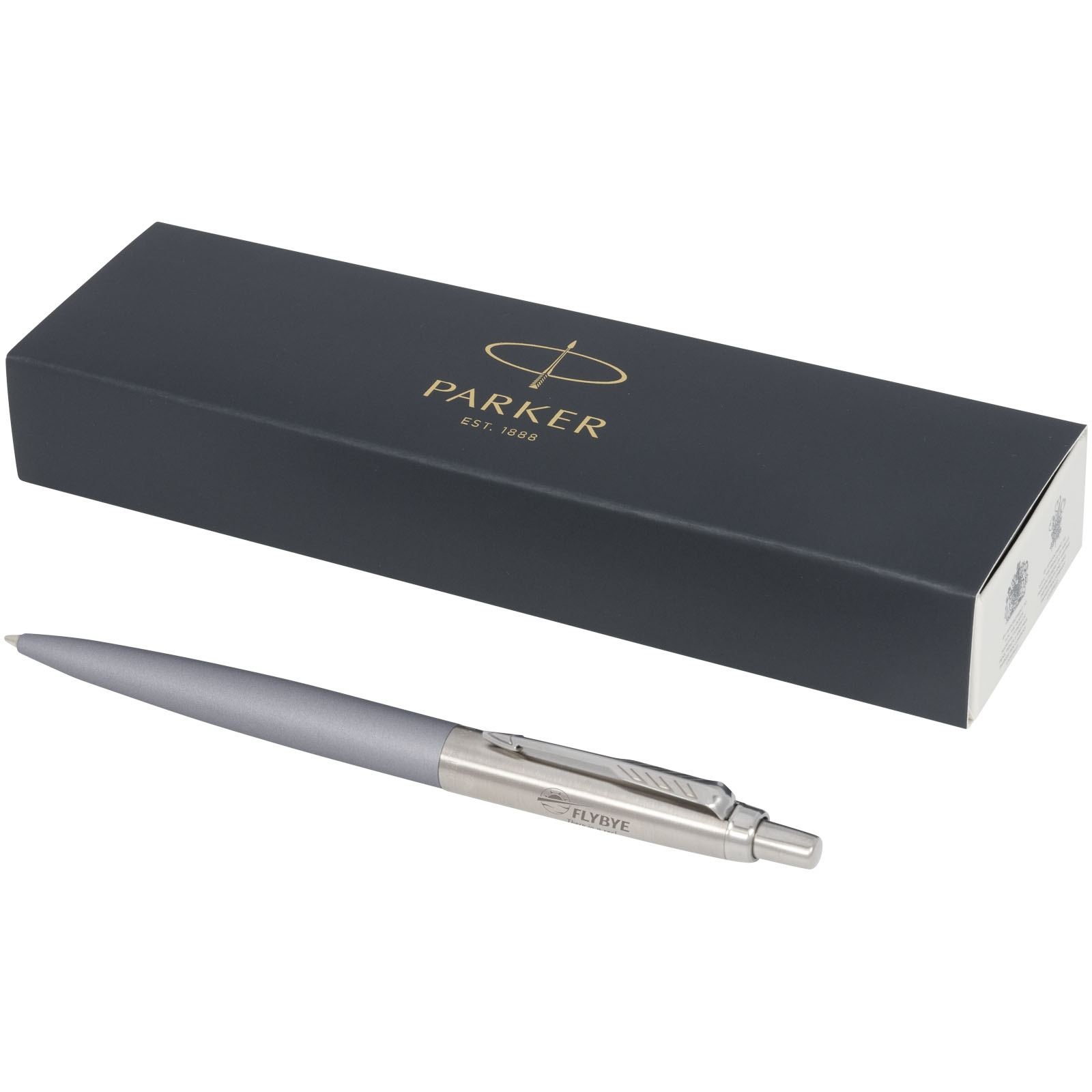 Stylo bille mat Jotter XL  Parker avec finitions chrome (encre bleue) 13