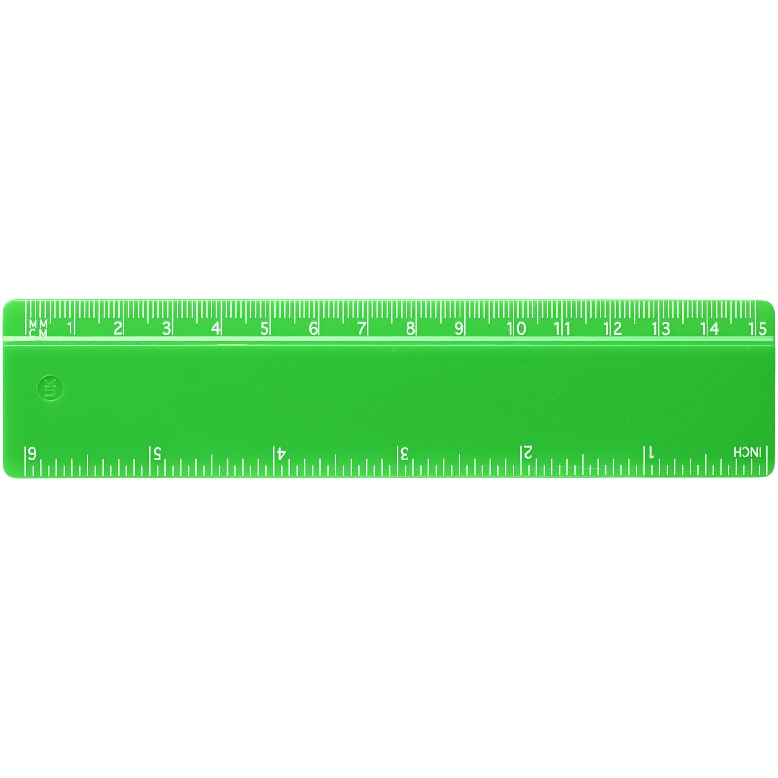 Règle en plastique Renzo 15 cm 12