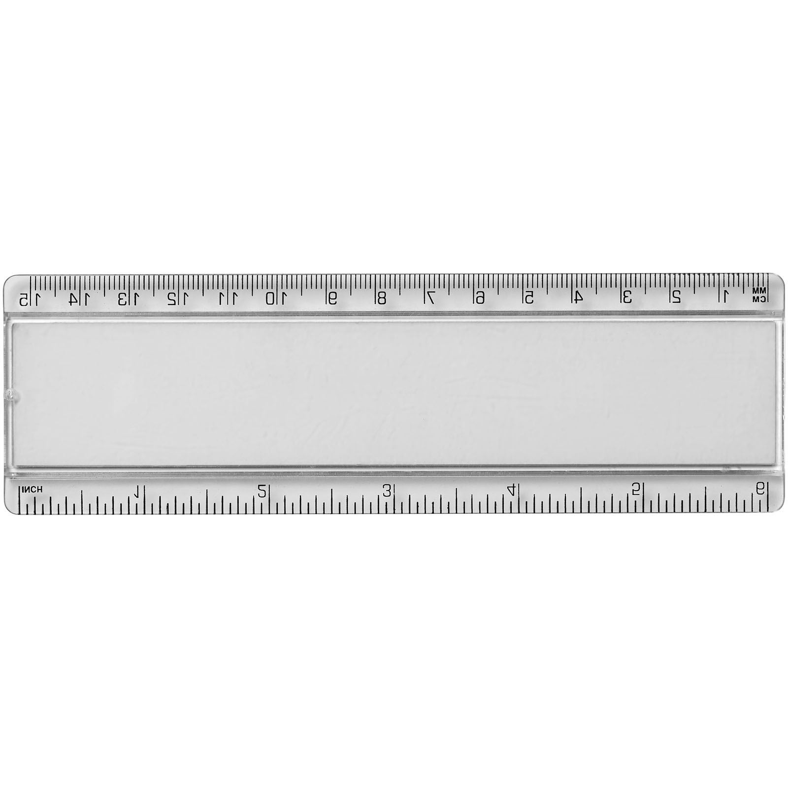 Règle en plastique Ellison 15 cm avec insertion de papier décoratif 6