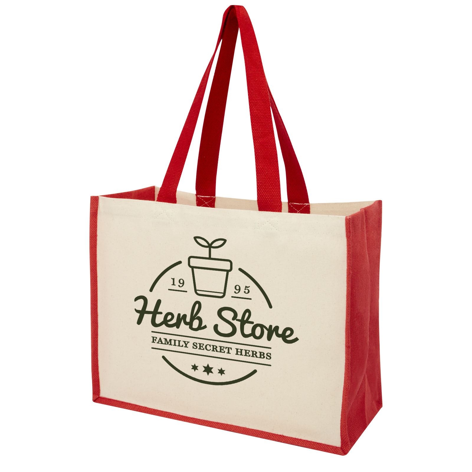 Sac Varai 320 g/m² en toile et jute 23L 13