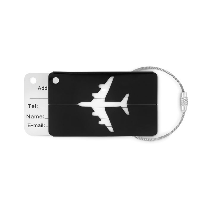 Etiquette à bagage en aluminium - FLY TAG 2