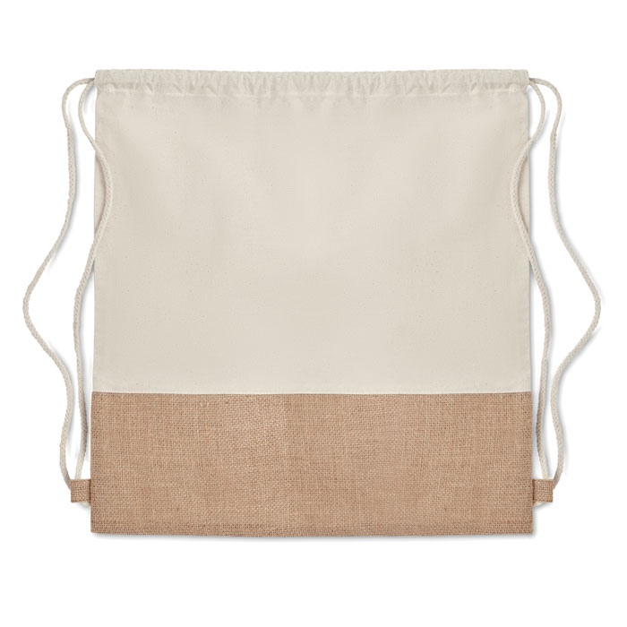 Sac à cordon avec détails jute - INDIA 3