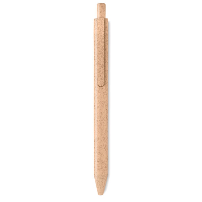 Stylo poussoir blé paille  PP. - PECAS 6