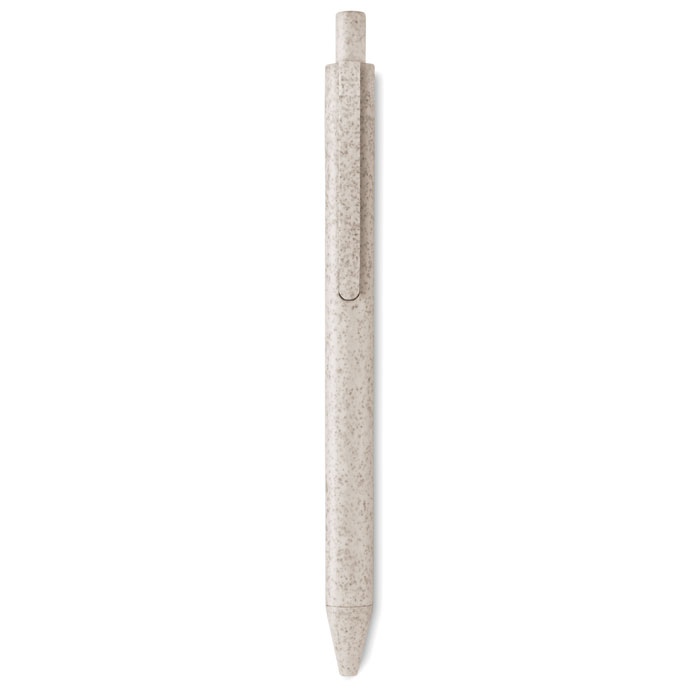 Stylo poussoir blé paille  PP. - PECAS 7