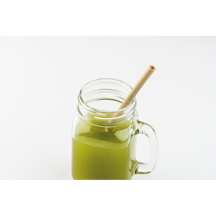 Paille bambou avec brosse. - NATURAL STRAW 3