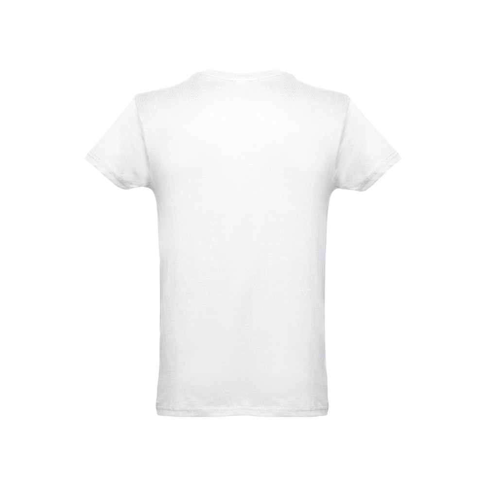 THC LUANDA WH. T-shirt homme en coton tubulaire. Couleur blanche 4